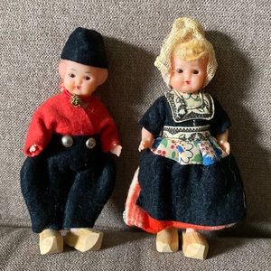 Boy and Girl Holland Dolls